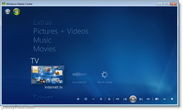 Windows 7 Media Center - telewizja internetowa działa teraz!