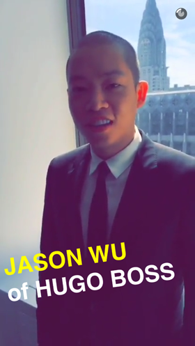 nowy jork fashion week snapchat