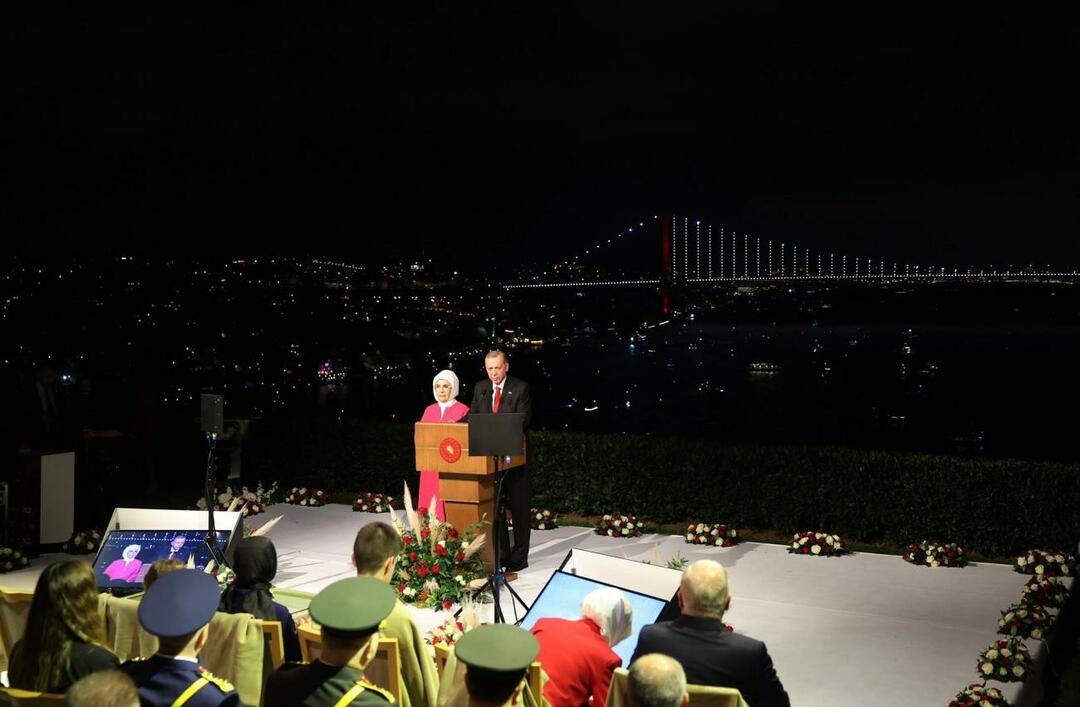 Recep Tayyip Erdoğan i Emine Erdoğan 100. wydarzenia roku