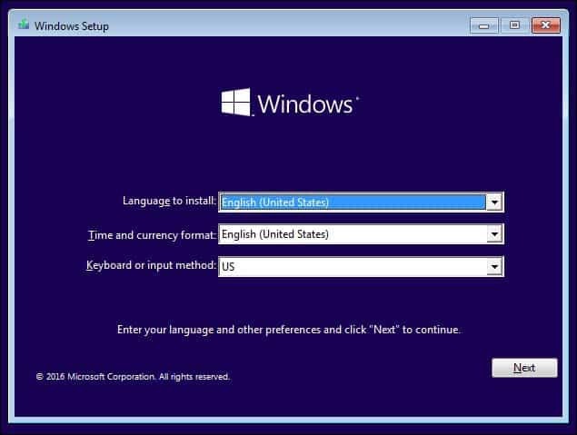 Konfiguracja systemu Windows 2