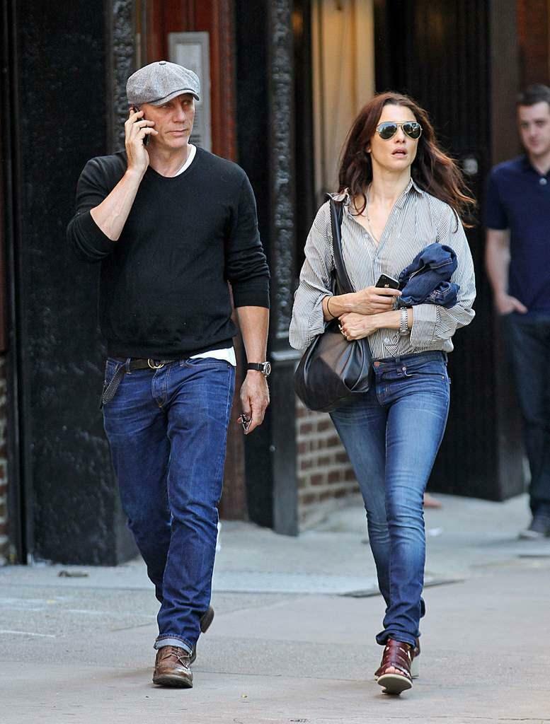 Daniel Craig i jego żona Rachel Wisz