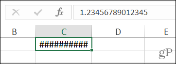 Symbole liczbowe w programie Excel