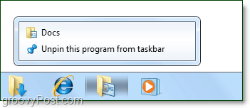 wiele folderów przypiętych do paska zadań Windows 7