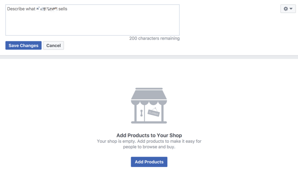 Opisz swoje produkty w sklepie na Facebooku, aby zwiększyć sprzedaż.