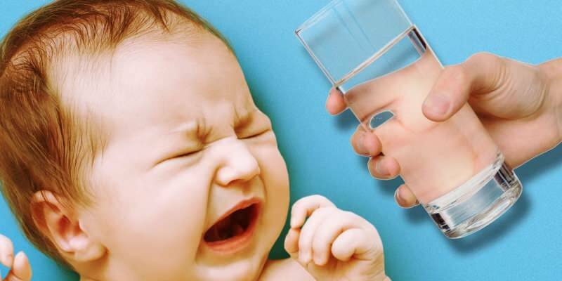 Zużycie wody u niemowląt