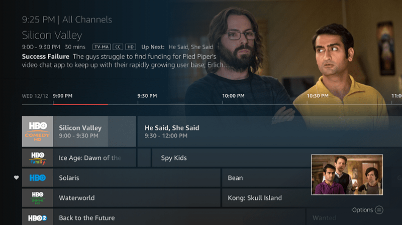 Nowa aktualizacja Amazon Fire TV koncentruje się na programowaniu na żywo