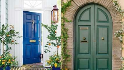 Jakie są kolory drzwi wewnętrznych używane w dekoracji domu? Idealne kolory do drzwi wewnętrznych