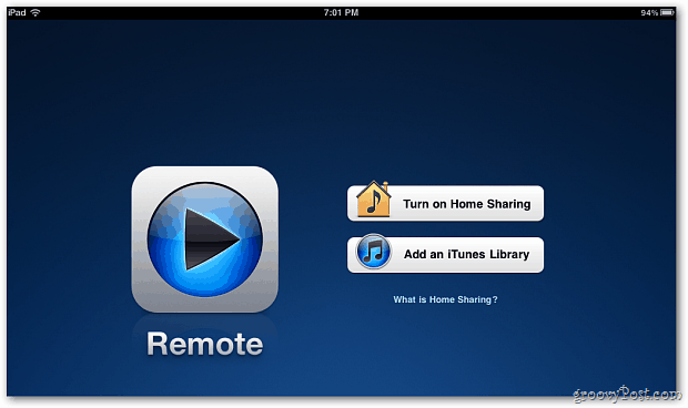 Aplikacja Apple Remote