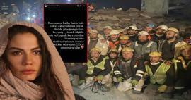 Demet Özdemir podziękował górnikom za trzęsienie ziemi! „Nie zapomnimy o tobie”