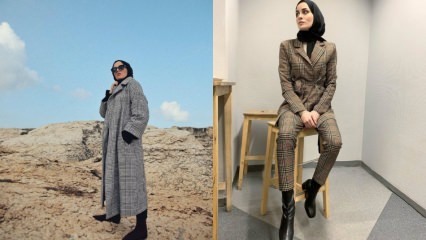 Nowe modele odzieży w kratę hidżabu