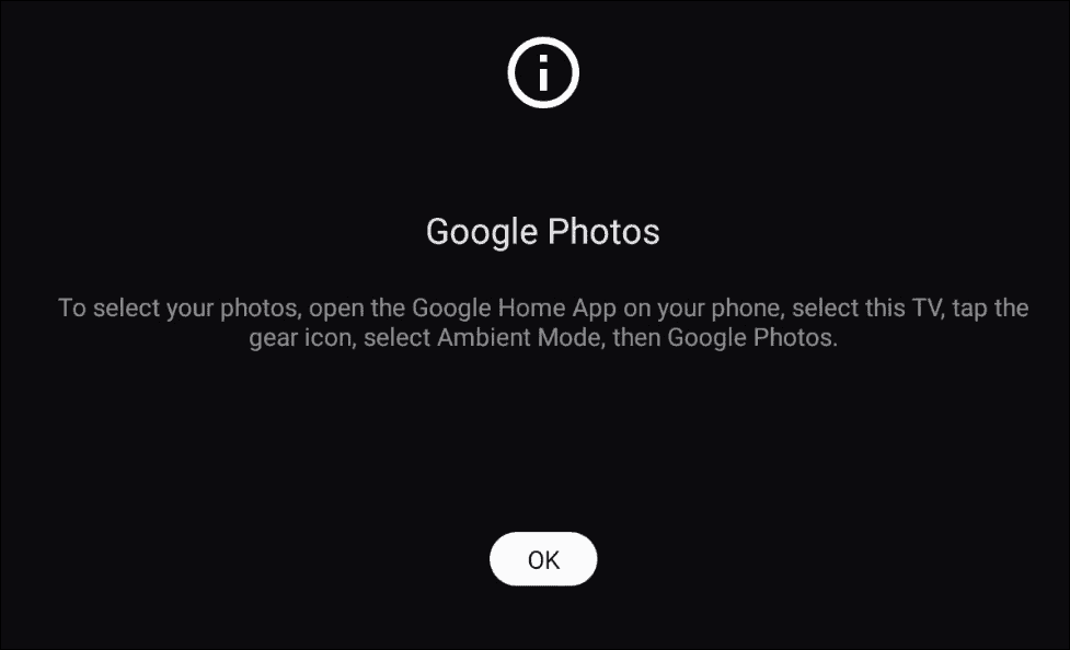 Aplikacja Google Photos Home