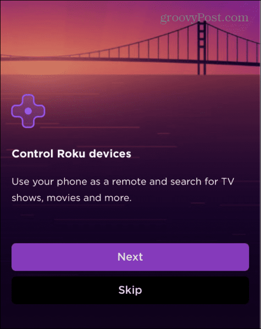 Aplikacja Roku Remote