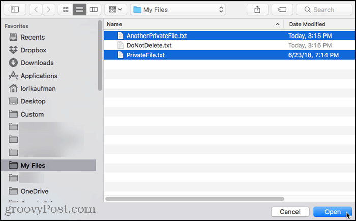 Wybierz pliki do usunięcia w CleanMyMac 3