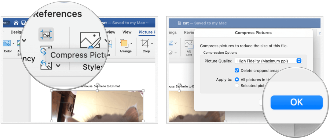 Jak kompresować obrazy w programie Microsoft Word