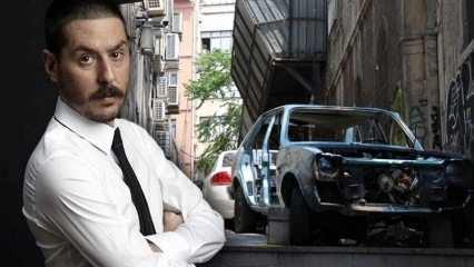 Rozbili kawałek po kawałku samochód aktorki Şükrü Yıldız