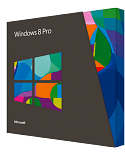 Windows 8 Pro Software Box