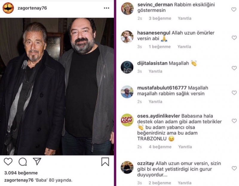 Nevzat Aydın, założyciel Yemek Sepeti, udostępnił Al Pacino! Zagubione media społecznościowe