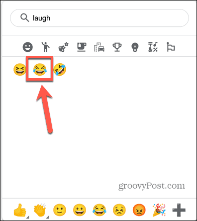 Dokumenty google wybierz emotikony