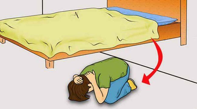 Co zrobić, jeśli trzęsienie ziemi ma miejsce w nocy, kiedy śpisz