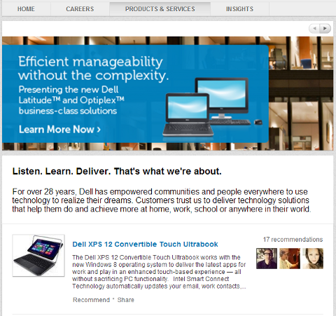 strona firmy Dell