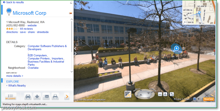 Mapy Bing Widok z ulicy ma nieskazitelną jakość i pozwala na powiększanie całego obrazu