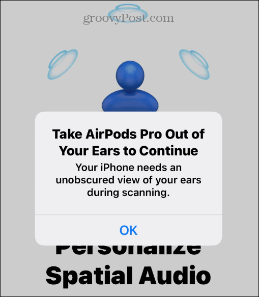Użyj dźwięku przestrzennego na Apple AirPods