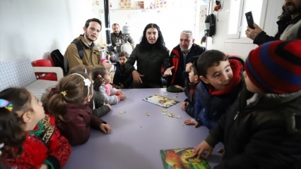 Murat Kekilli odwiedził obozy dla uchodźców w Syrii