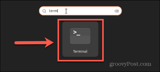 Aplikacja terminalowa ubuntu
