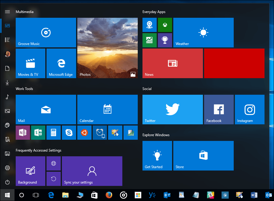Wskazówka dla systemu Windows 10: Jak ukryć kolumnę Wszystkie aplikacje w menu Start (aktualizacja dla twórców systemu Windows 10)