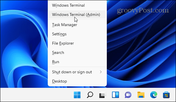 Administrator terminala Windows