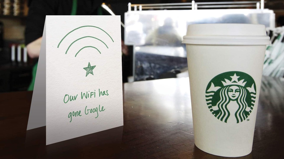 Usługa WiFi Starbucks otrzymuje Jolt