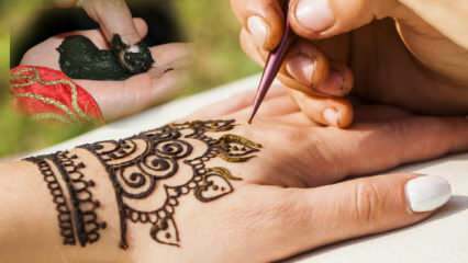 Czy henną na dłoniach, włosach i brodzie jest słoneczna? Czy henna jest wodoodporna?
