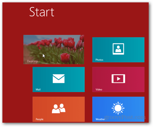 Uruchom system Windows 8 bezpośrednio na pulpit