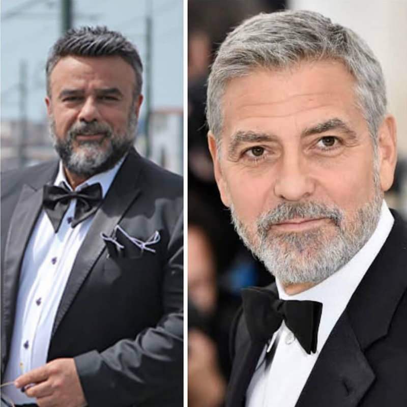 obraz bulitti Sretta i George Clooney