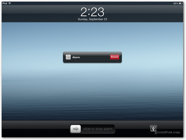 Ustaw alarm iOS 6, aby obudził cię dowolnym utworem