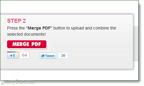 Połącz wiele plików PDF w jeden za pomocą MergePDF