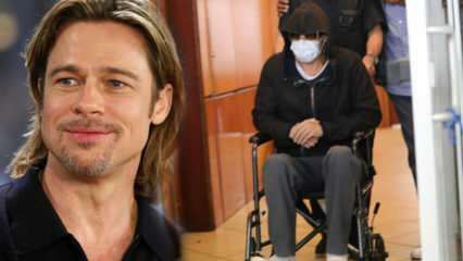 Zdjęcia Brada Pitta na wózku inwalidzkim przestraszone!