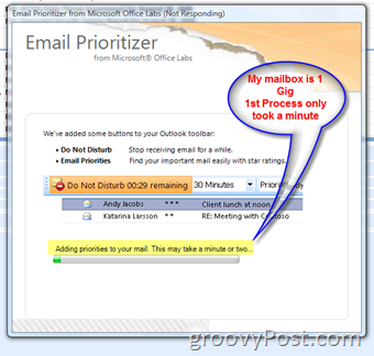 Jak uporządkować skrzynkę odbiorczą za pomocą nowego dodatku Priorytet poczty e-mail dla programu Microsoft Outlook:: groovyPost.com