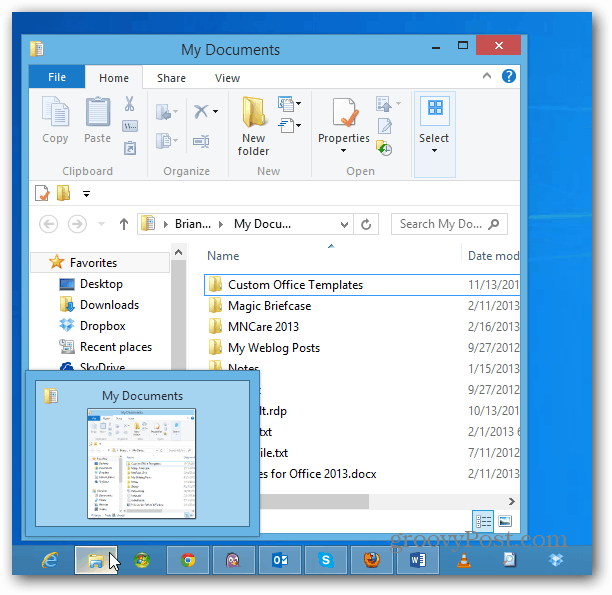 Otwórz Eksploratora Windows w lokalizacji innej niż biblioteki