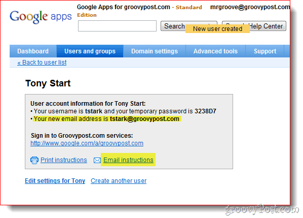 instrukcje e-mail aplikacji Google