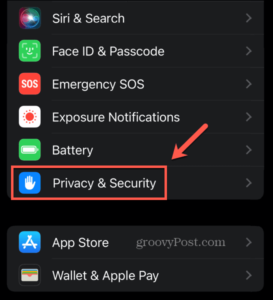 Prywatność i bezpieczeństwo iOS