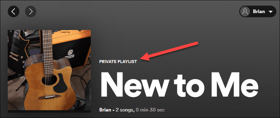 Ustaw playlistę jako prywatną w Spotify