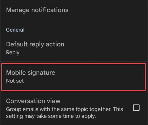 zmień podpis na gmailu