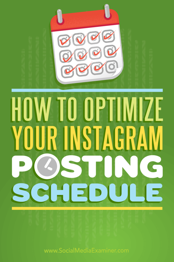 Wskazówki, jak zmaksymalizować zaangażowanie na Instagramie dzięki zoptymalizowanemu harmonogramowi publikowania.