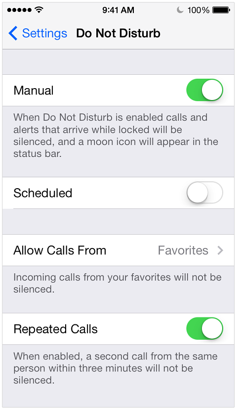 Ustawienie Nie przeszkadzać iPhone'a umożliwia blokowanie tekstów.
