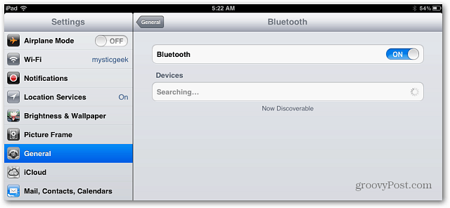 Podłącz klawiaturę Bluetooth do iPada