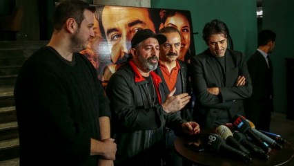 Cem Yılmaz i Şahan Gökbakar na premierze filmu Yılmaz Erdoğan!