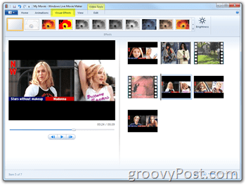 Microsoft Windows Live Movie Maker - How To To Make Home Movies Madonna