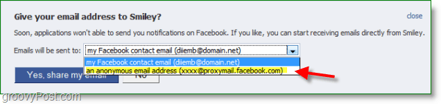 Zrzut ekranu ze spamem na Facebooku - proxy nie jest ustawieniem domyślnym
