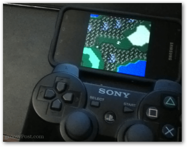 Połącz bezprzewodowo kontroler PS3 z telefonem z Androidem